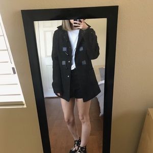 RE-UPLOADED - ASOS Duffle Plaid Hood Jacket